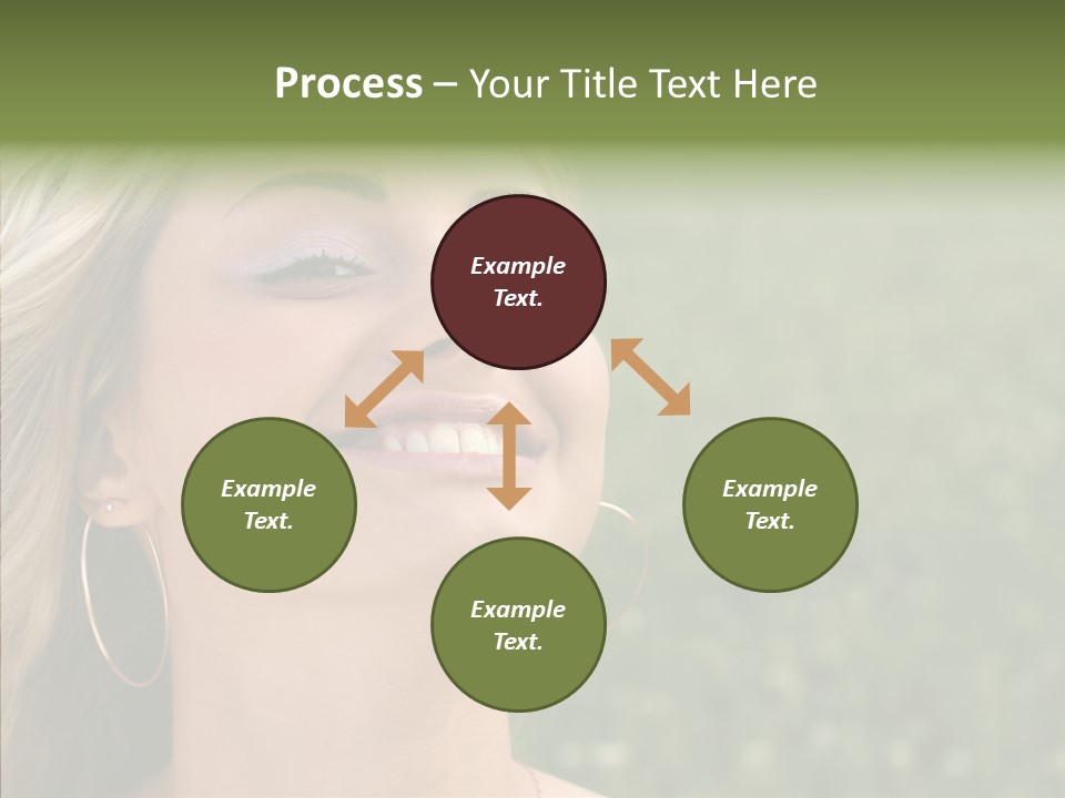 Human Sensuality Looking PowerPoint Template