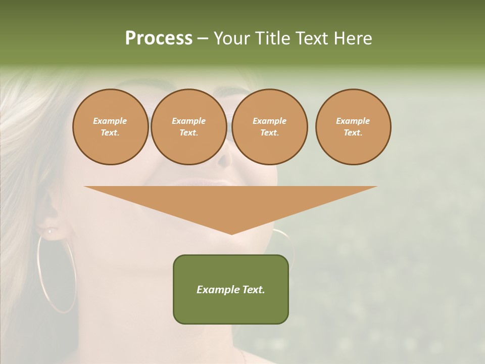 Human Sensuality Looking PowerPoint Template