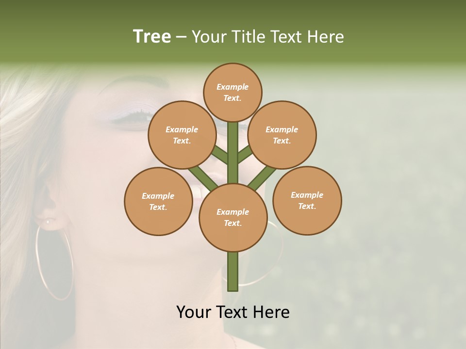 Human Sensuality Looking PowerPoint Template