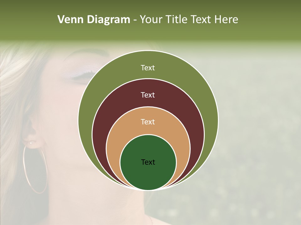 Human Sensuality Looking PowerPoint Template