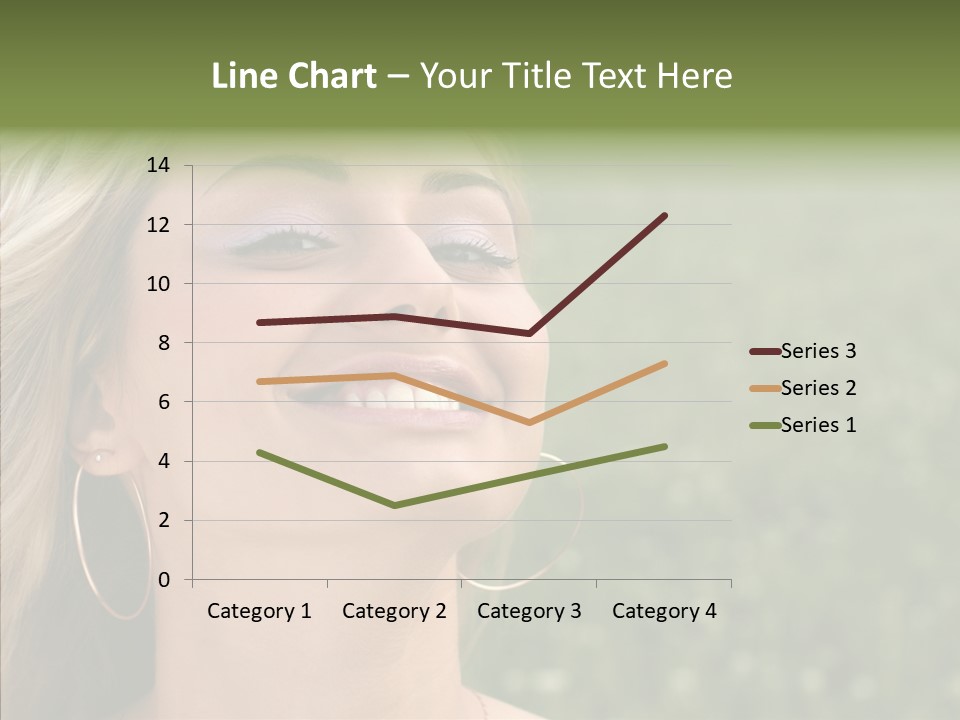 Human Sensuality Looking PowerPoint Template