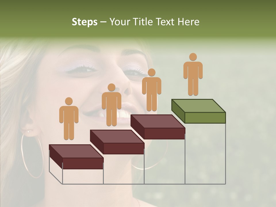 Human Sensuality Looking PowerPoint Template