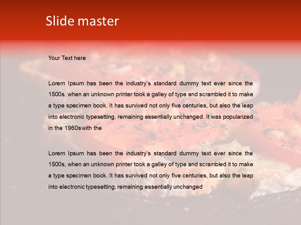 Cuisine Close Crunchy PowerPoint Template