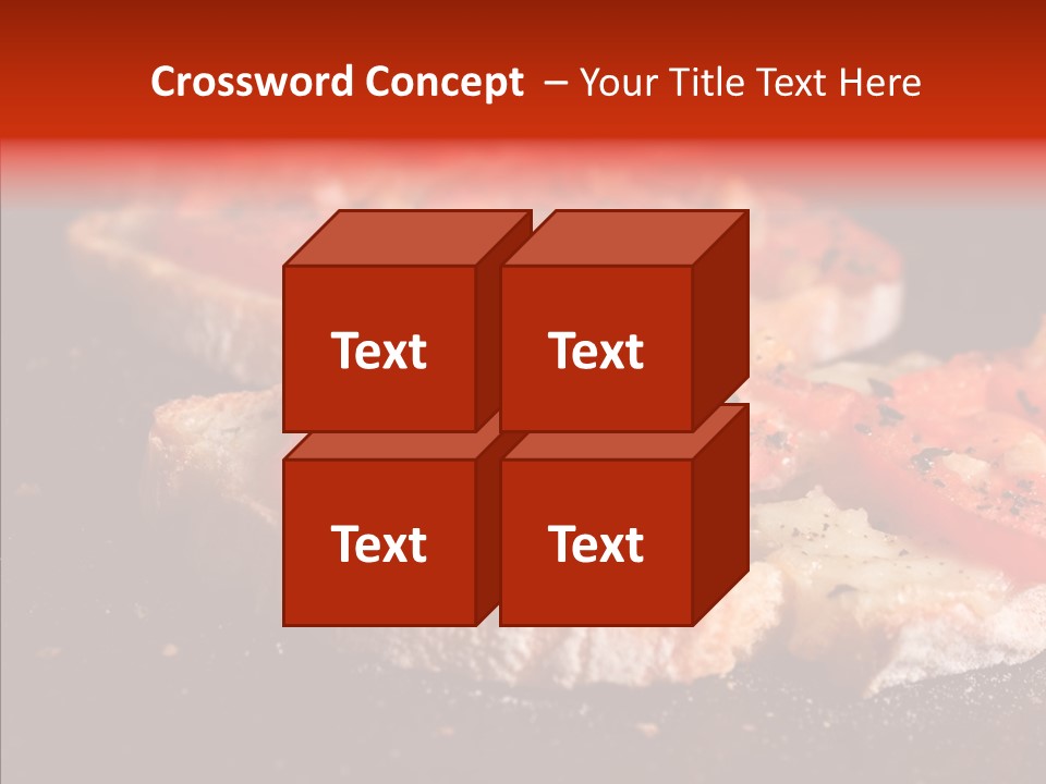 Cuisine Close Crunchy PowerPoint Template