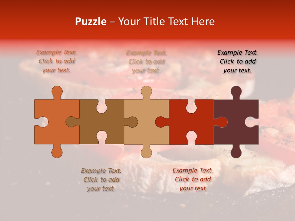 Cuisine Close Crunchy PowerPoint Template