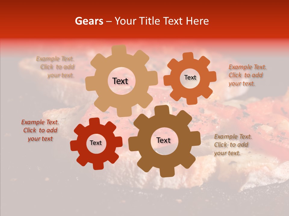 Cuisine Close Crunchy PowerPoint Template