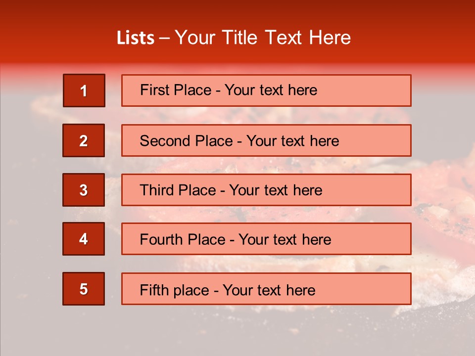 Cuisine Close Crunchy PowerPoint Template