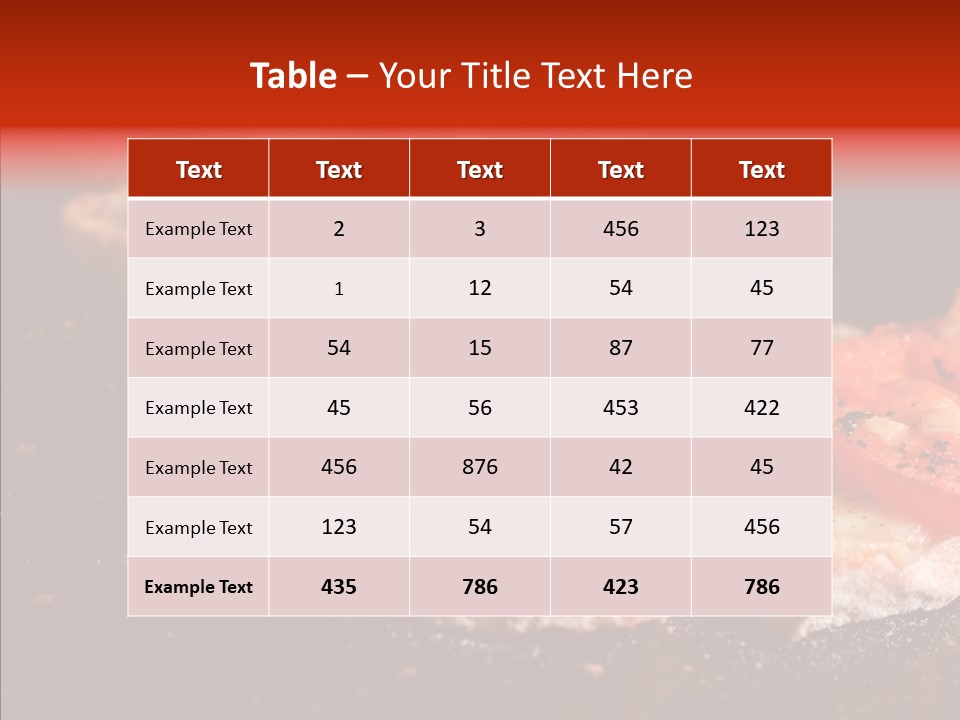 Cuisine Close Crunchy PowerPoint Template