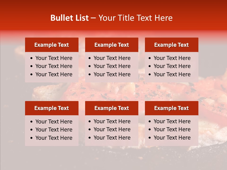 Cuisine Close Crunchy PowerPoint Template