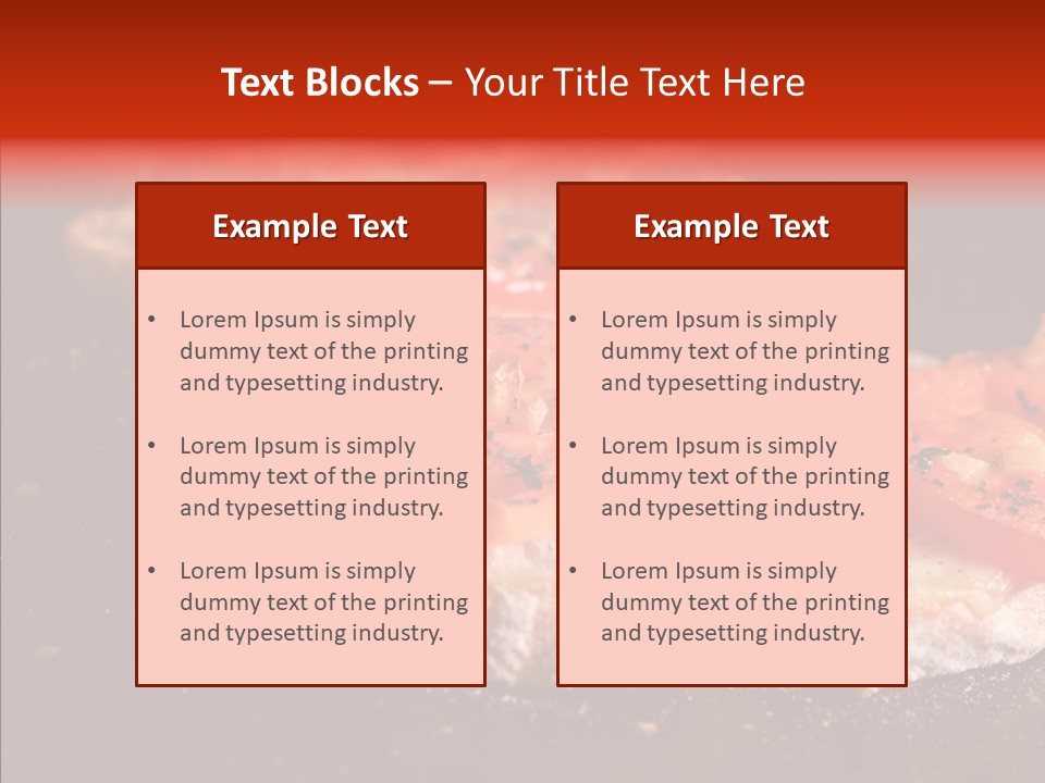 Cuisine Close Crunchy PowerPoint Template