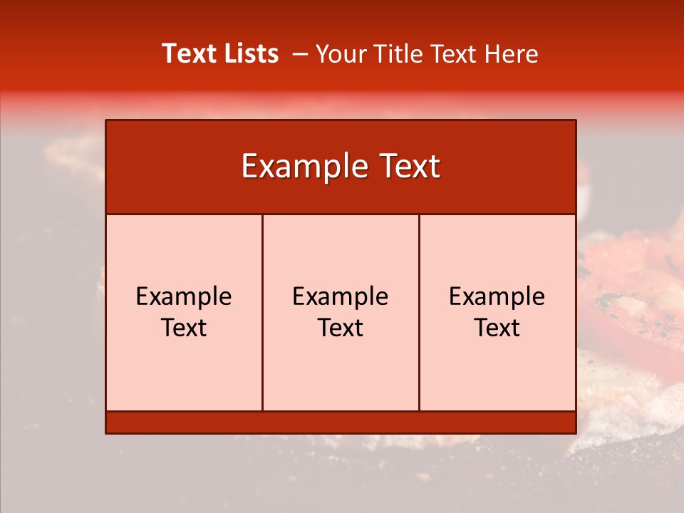 Cuisine Close Crunchy PowerPoint Template