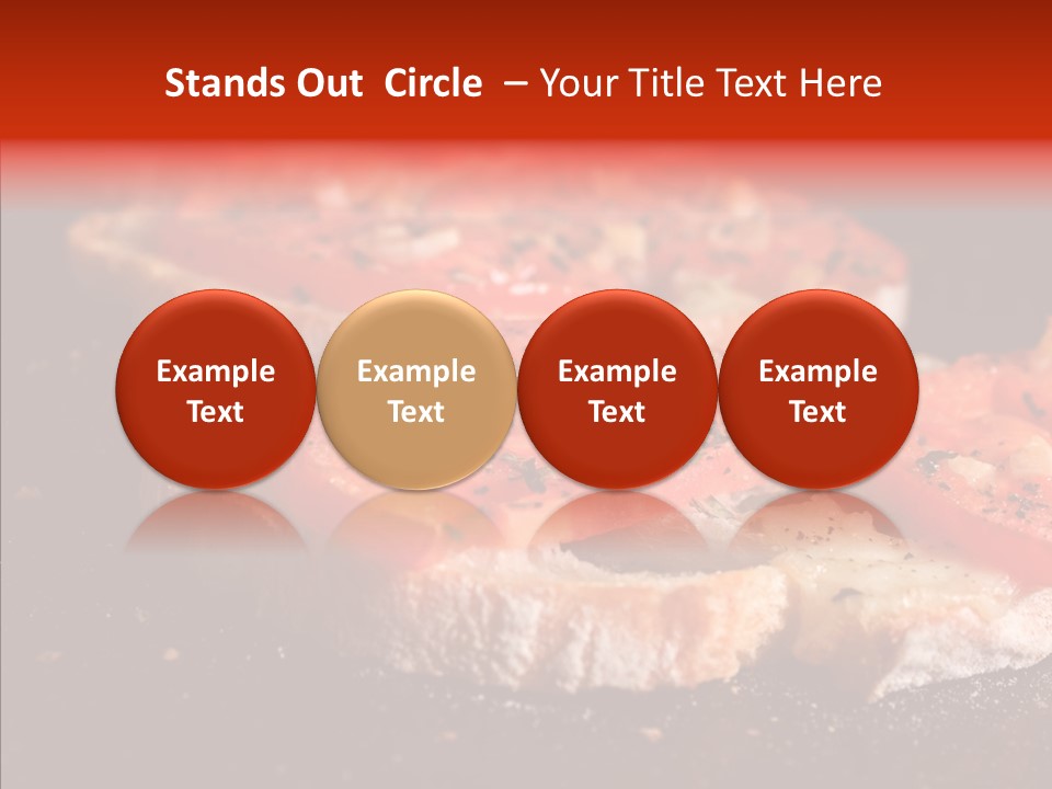 Cuisine Close Crunchy PowerPoint Template