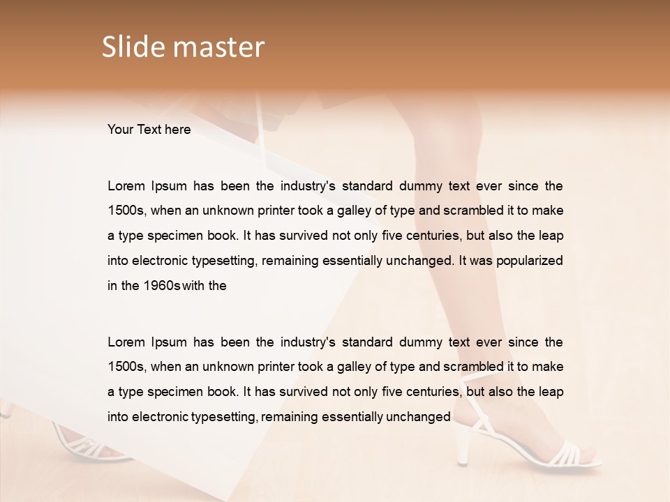 Group Human Itting PowerPoint Template