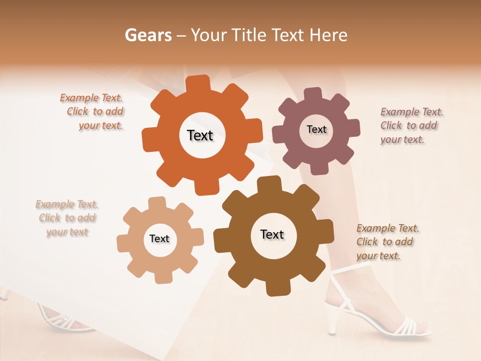 Group Human Itting PowerPoint Template