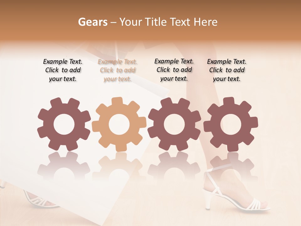 Group Human Itting PowerPoint Template