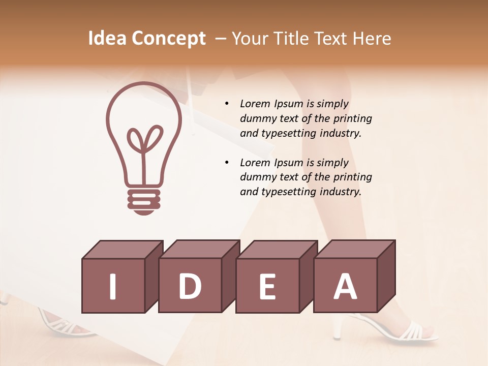 Group Human Itting PowerPoint Template