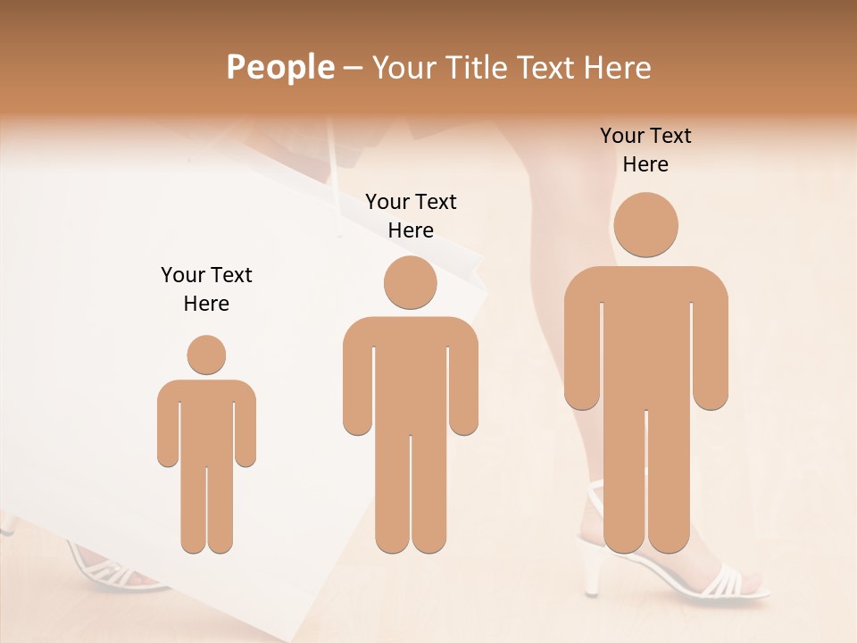 Group Human Itting PowerPoint Template
