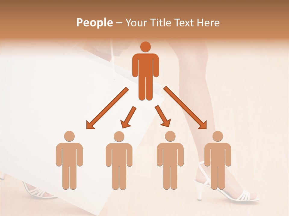 Group Human Itting PowerPoint Template