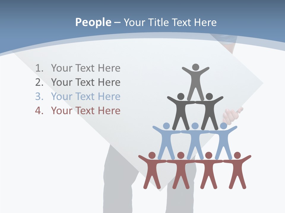Team Meeting Teamwork PowerPoint Template