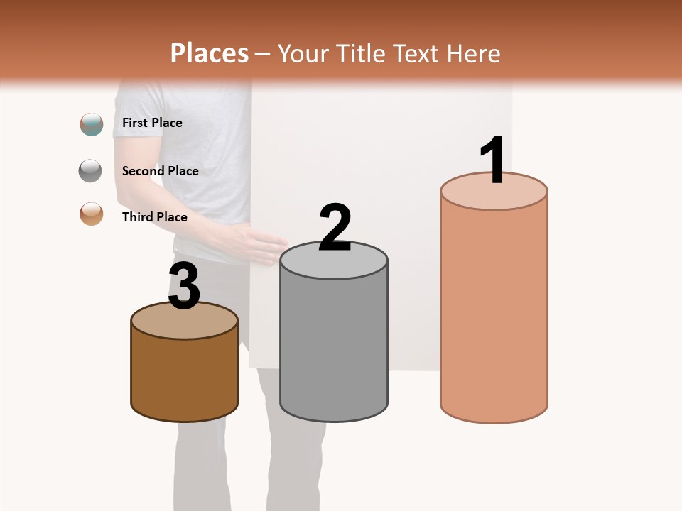 Figure Teamwork Writing PowerPoint Template