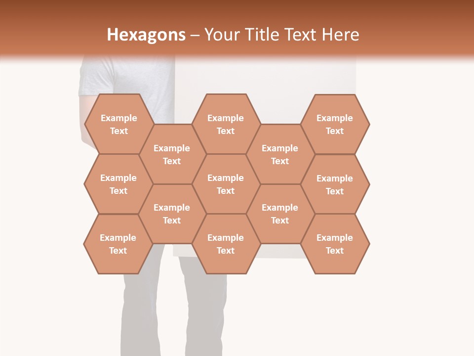 Figure Teamwork Writing PowerPoint Template