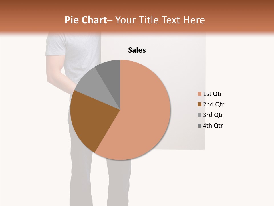 Figure Teamwork Writing PowerPoint Template