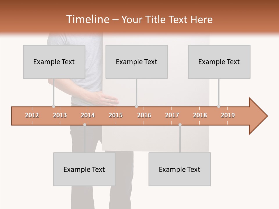 Figure Teamwork Writing PowerPoint Template