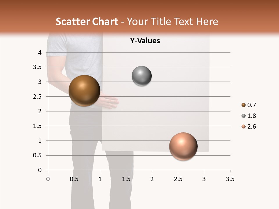 Figure Teamwork Writing PowerPoint Template