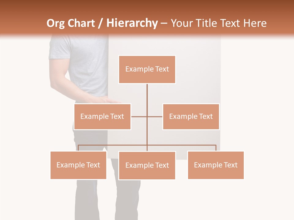 Figure Teamwork Writing PowerPoint Template