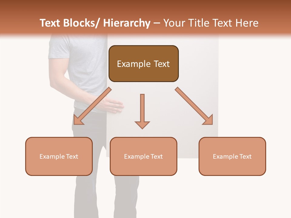 Figure Teamwork Writing PowerPoint Template