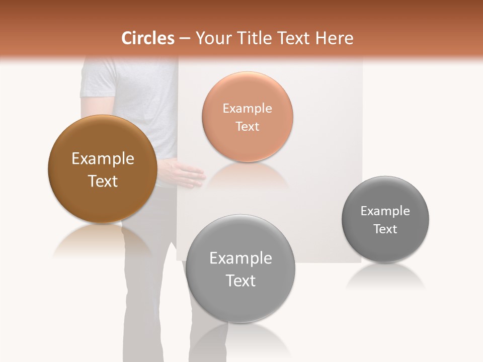 Figure Teamwork Writing PowerPoint Template
