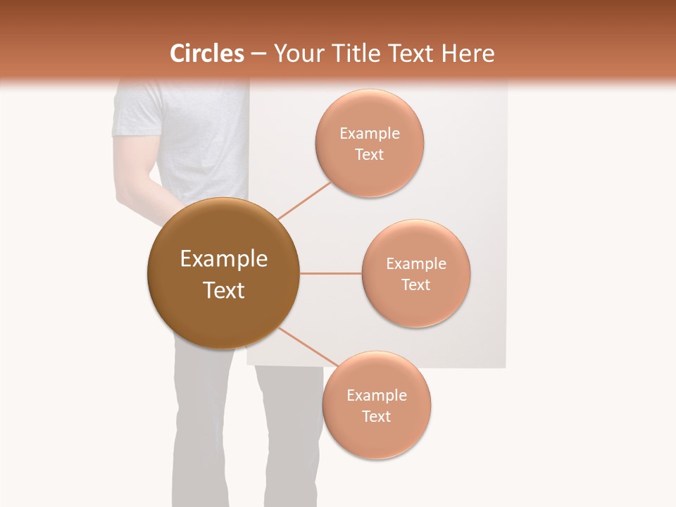 Figure Teamwork Writing PowerPoint Template