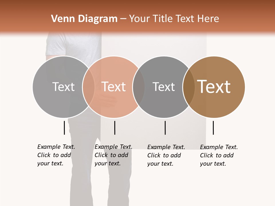 Figure Teamwork Writing PowerPoint Template
