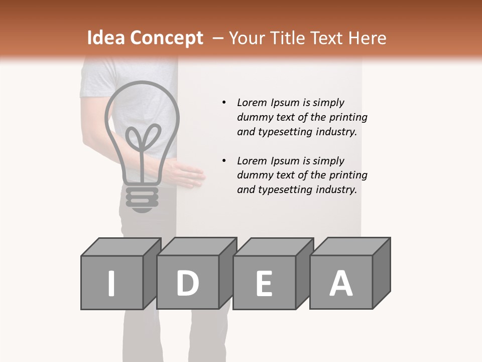 Figure Teamwork Writing PowerPoint Template