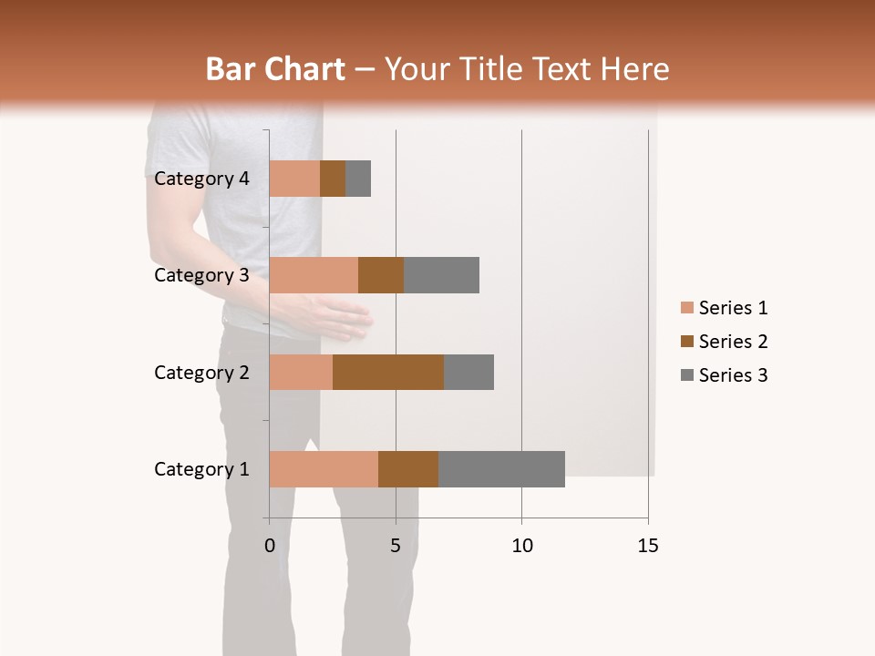 Figure Teamwork Writing PowerPoint Template