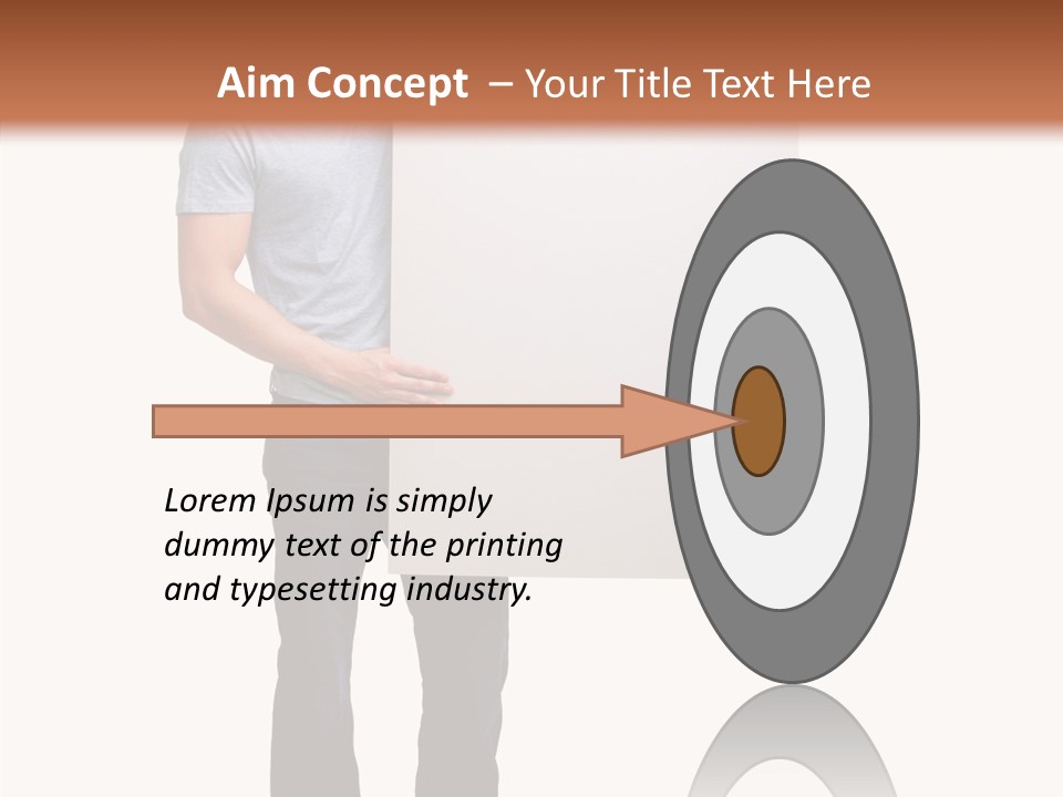 Figure Teamwork Writing PowerPoint Template