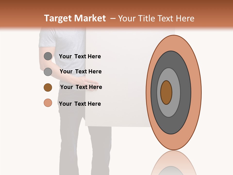 Figure Teamwork Writing PowerPoint Template
