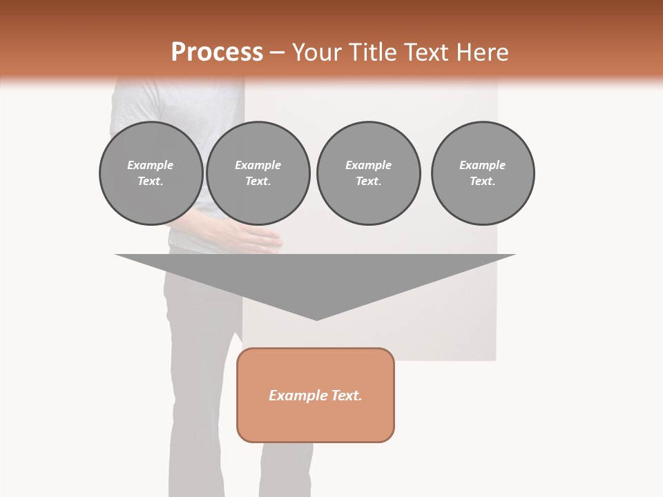 Figure Teamwork Writing PowerPoint Template