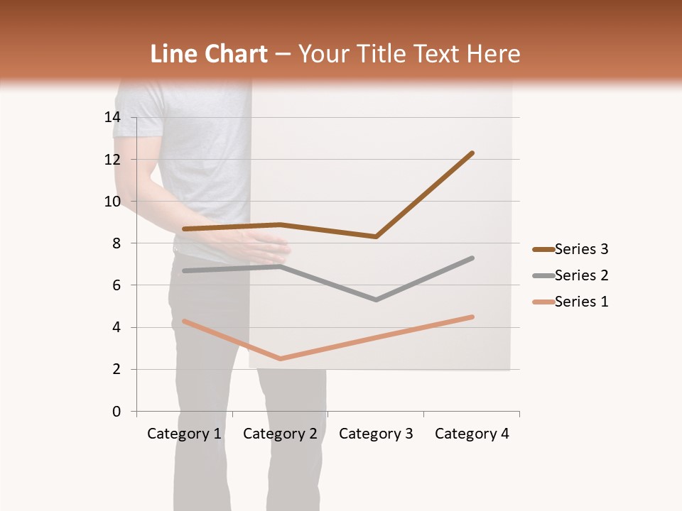 Figure Teamwork Writing PowerPoint Template