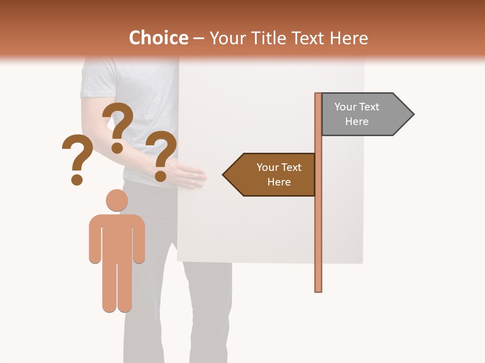 Figure Teamwork Writing PowerPoint Template