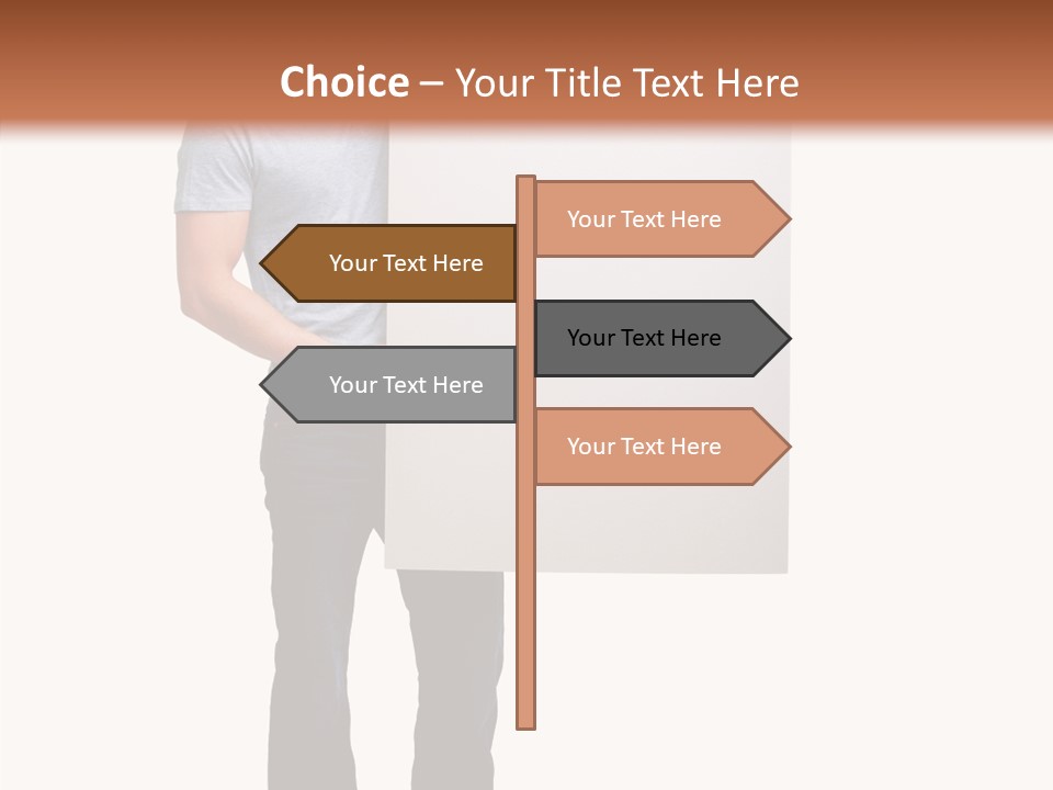 Figure Teamwork Writing PowerPoint Template
