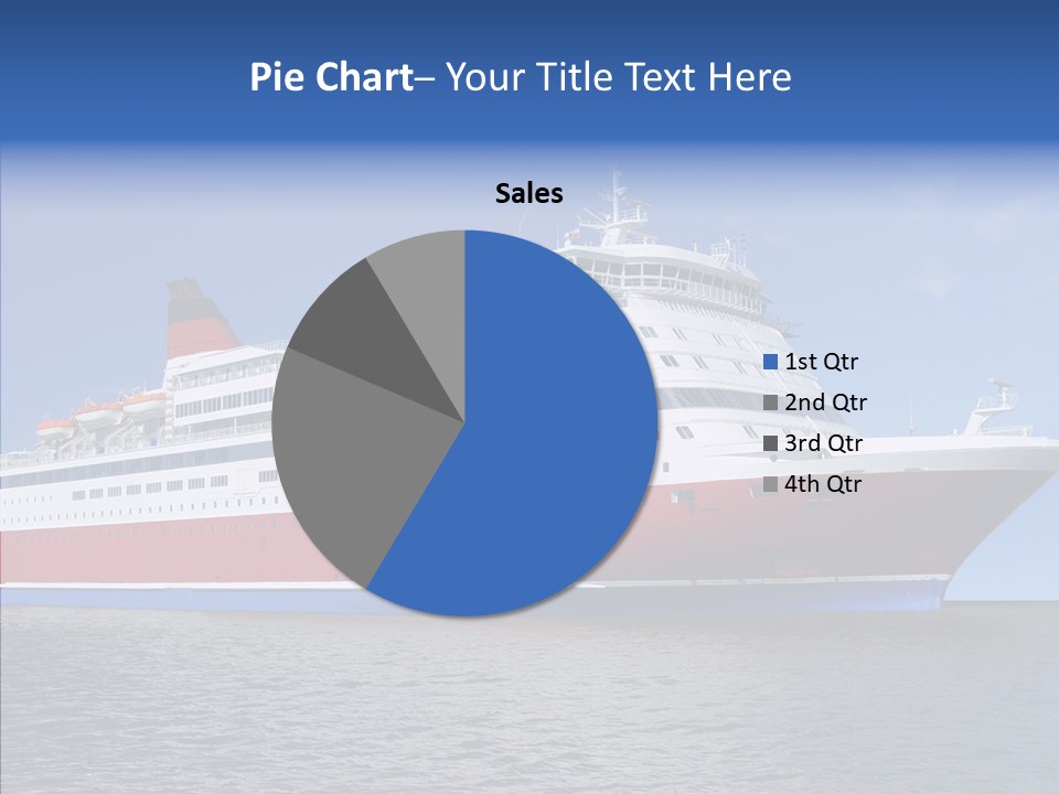 Passenger Porthole Waves PowerPoint Template