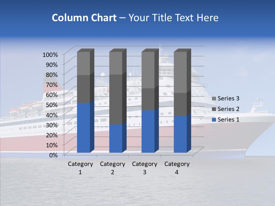 Passenger Porthole Waves PowerPoint Template