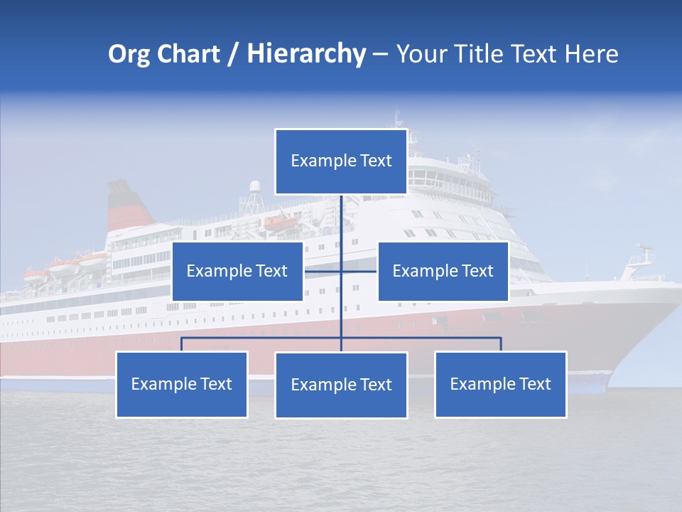 Passenger Porthole Waves PowerPoint Template