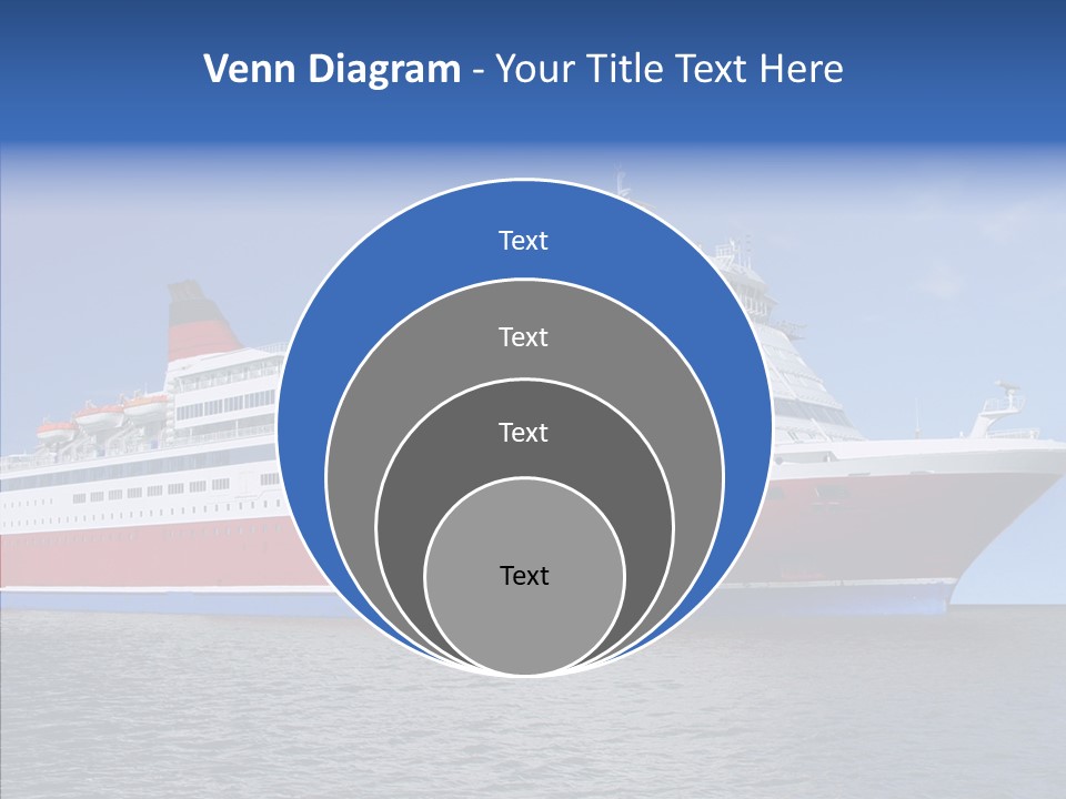 Passenger Porthole Waves PowerPoint Template