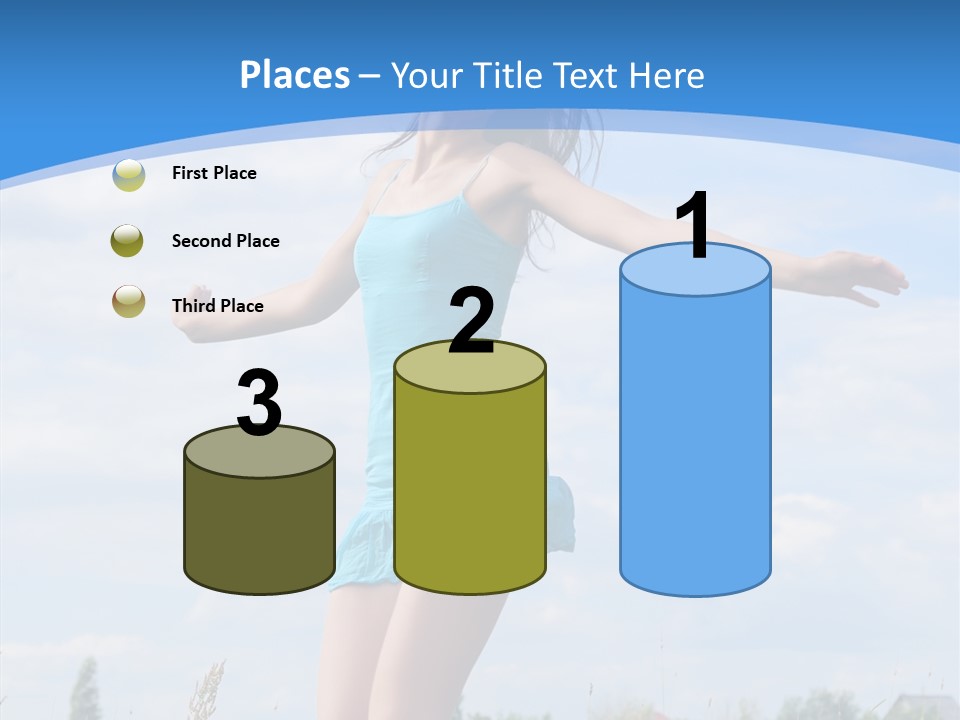 Joy Young Happiness PowerPoint Template