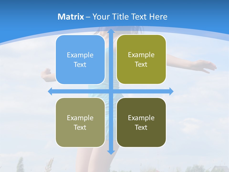 Joy Young Happiness PowerPoint Template