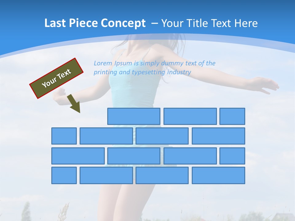 Joy Young Happiness PowerPoint Template