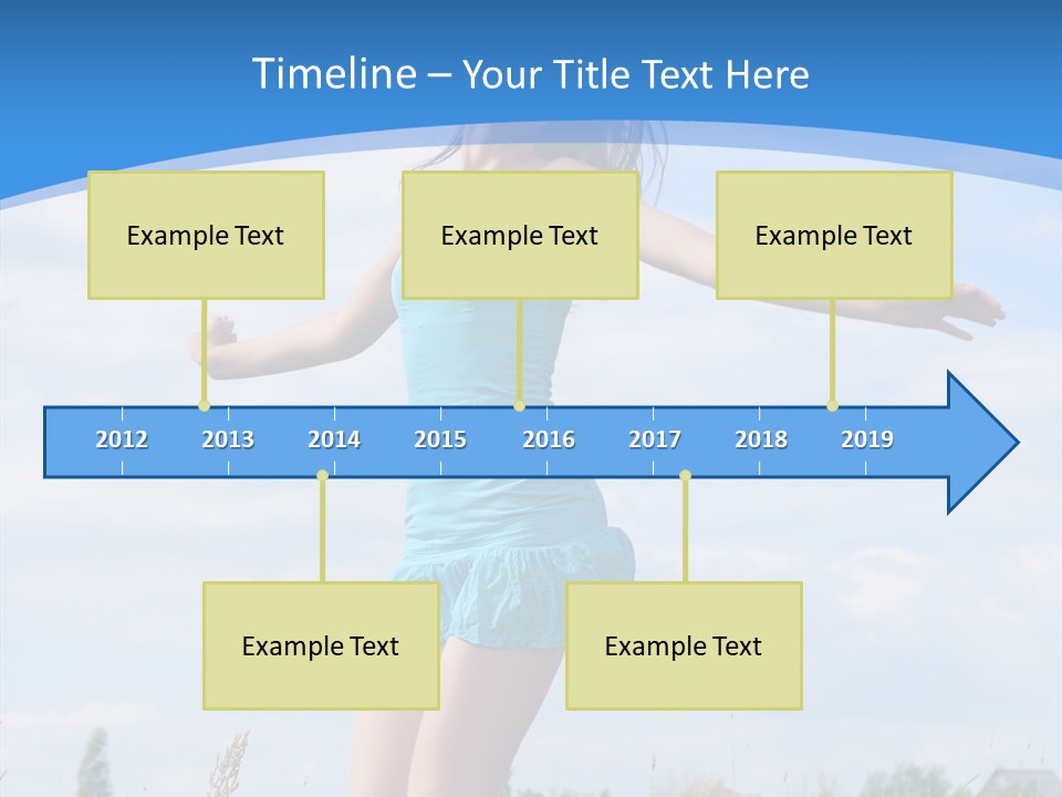 Joy Young Happiness PowerPoint Template