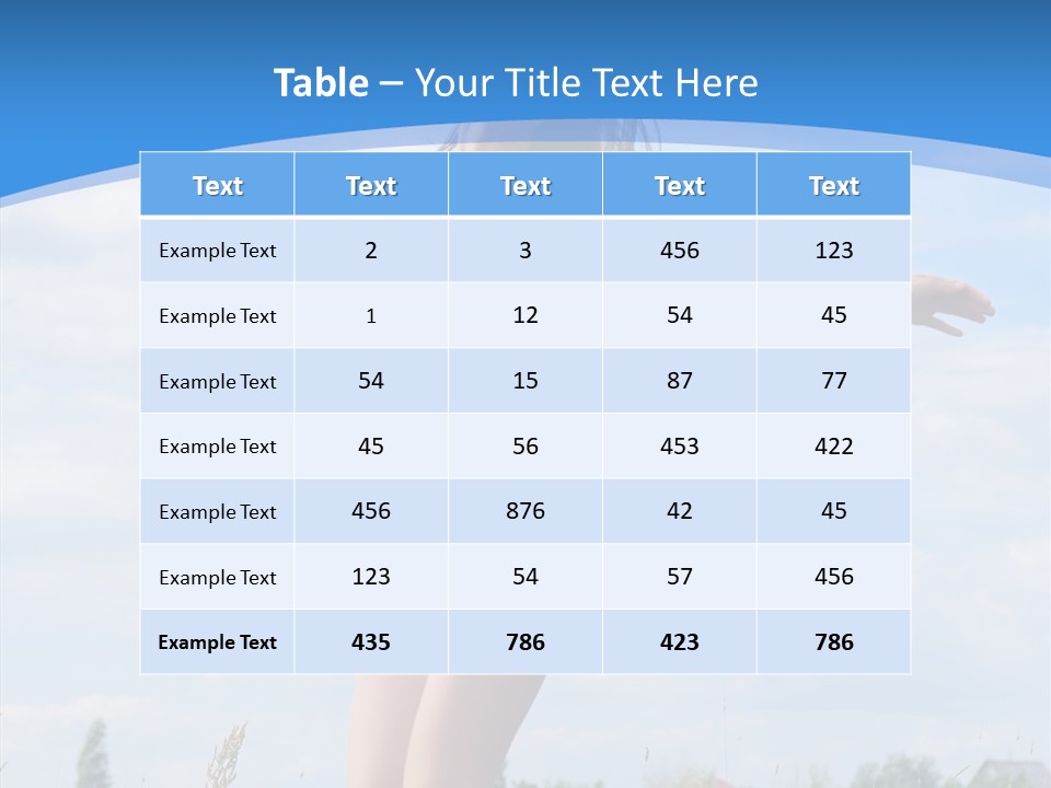 Joy Young Happiness PowerPoint Template